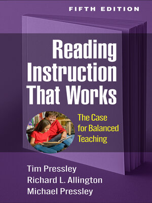 cover image of Reading Instruction That Works